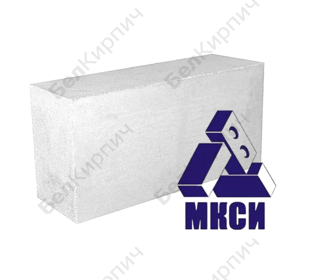 Перегородка газобетонная D500 625x100x250 Минский КСИ